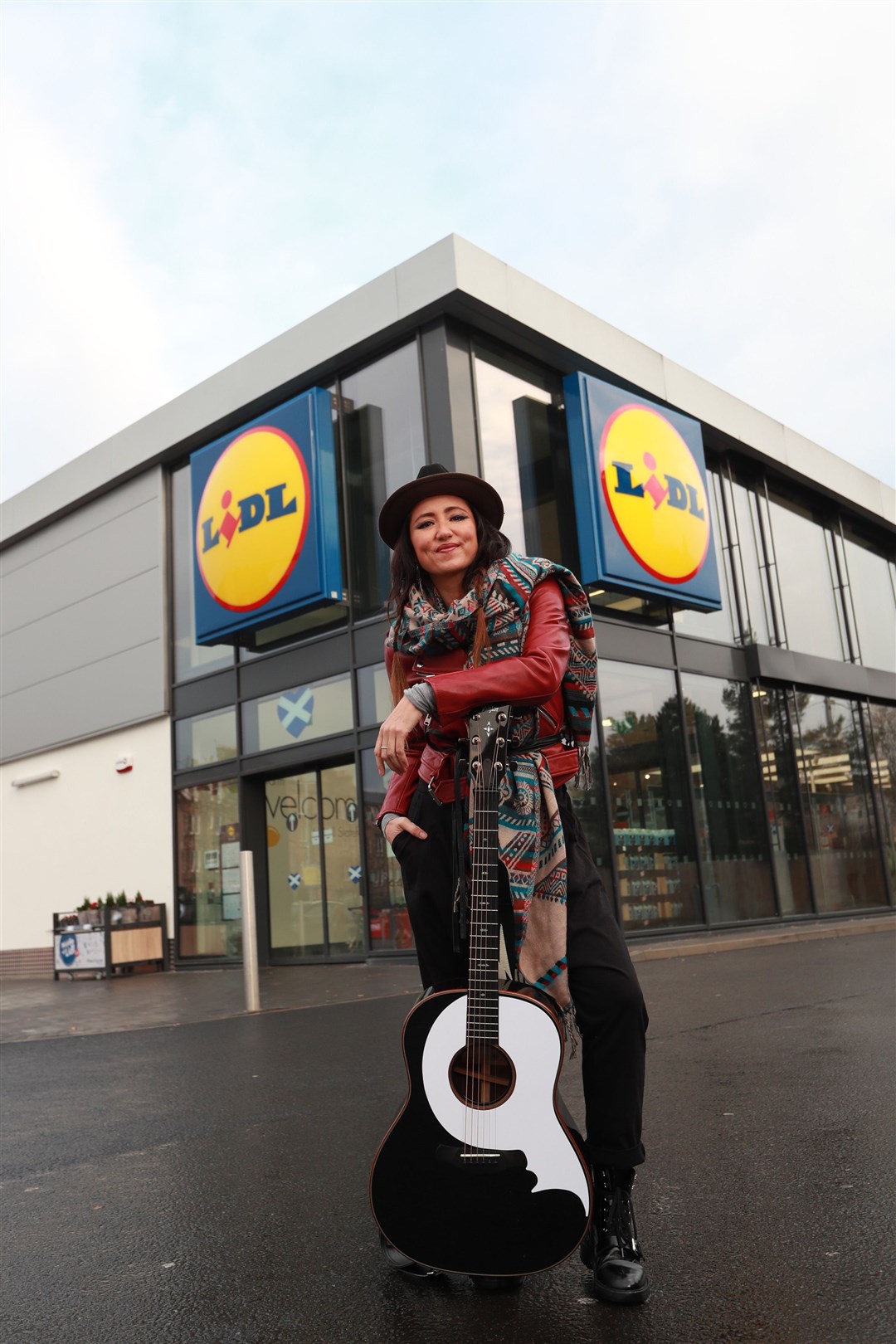 KT Tunstall has hooked up with Lidl. Picture by Stewart Attwood