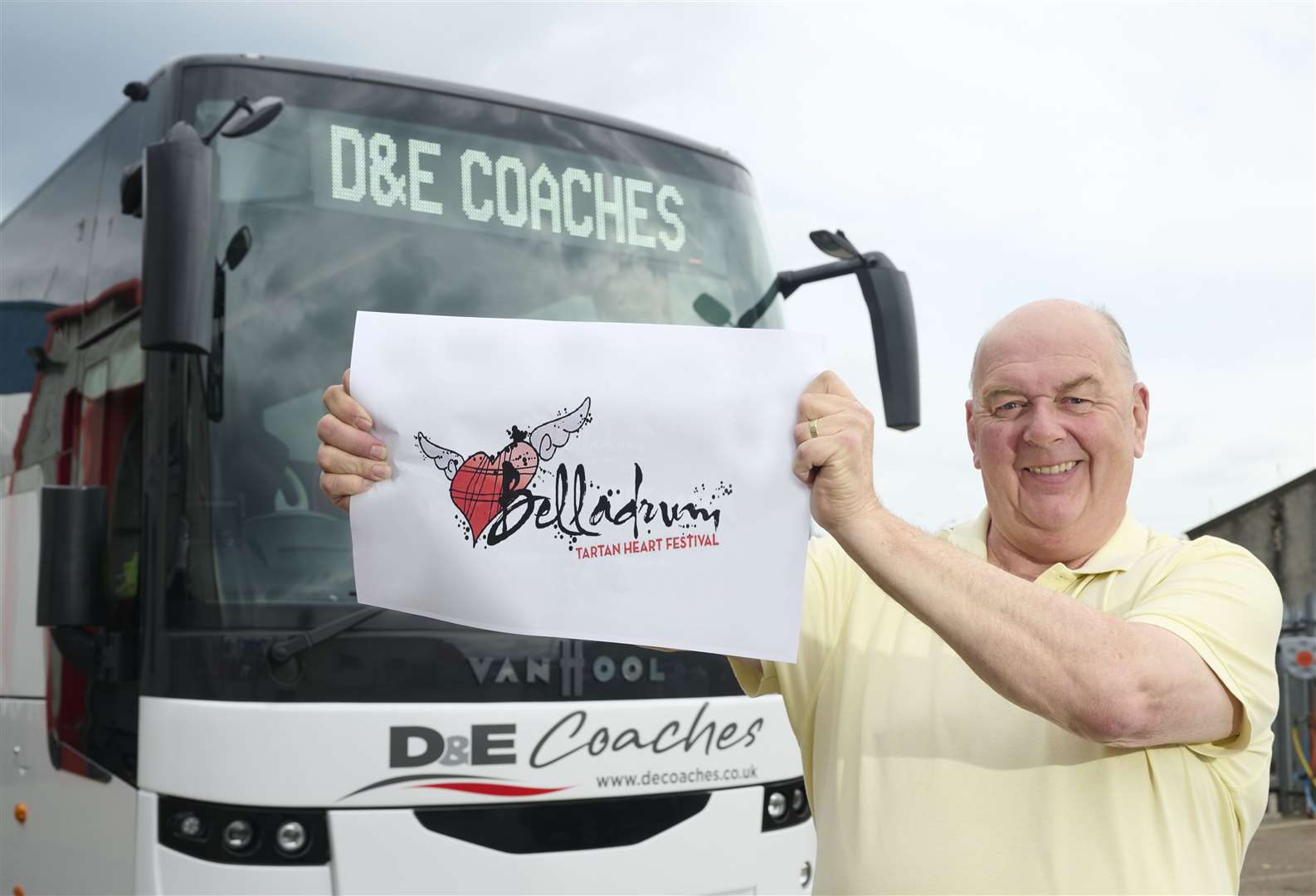 Donald Mathieson who is the managing director for D and E coaches.