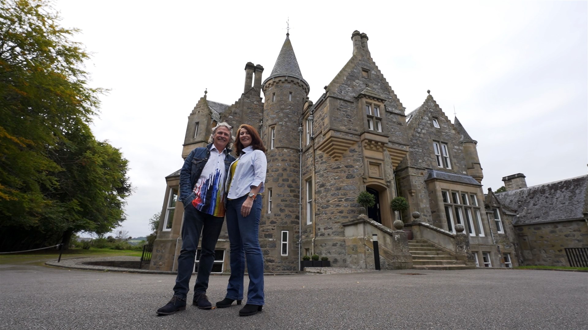 Mansion Apartment, Lentran, home to John and Tanya. Picture: BBC Scotland and IWC.
