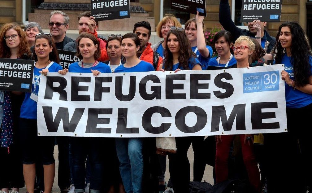 There are 79 million refugees in the world, and 60,000 in the UK.