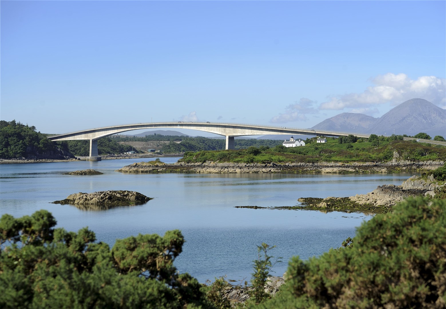 The Skye Bridge forms part of the A87. Picture: Gary Anthony