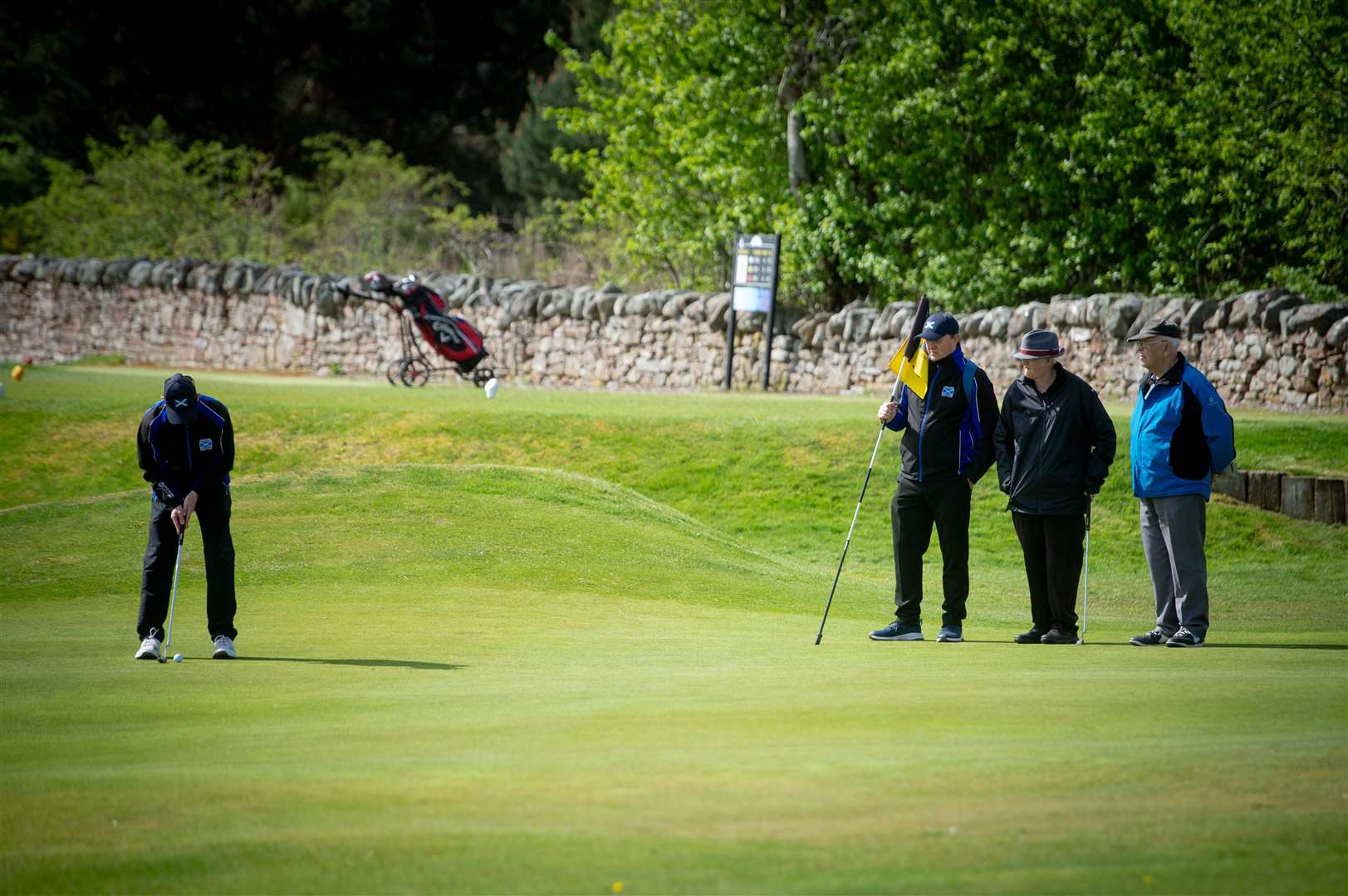 Scottish Learning Disabilities Open, Muir of Ord Golf Club. Picture: Callum Mackay..