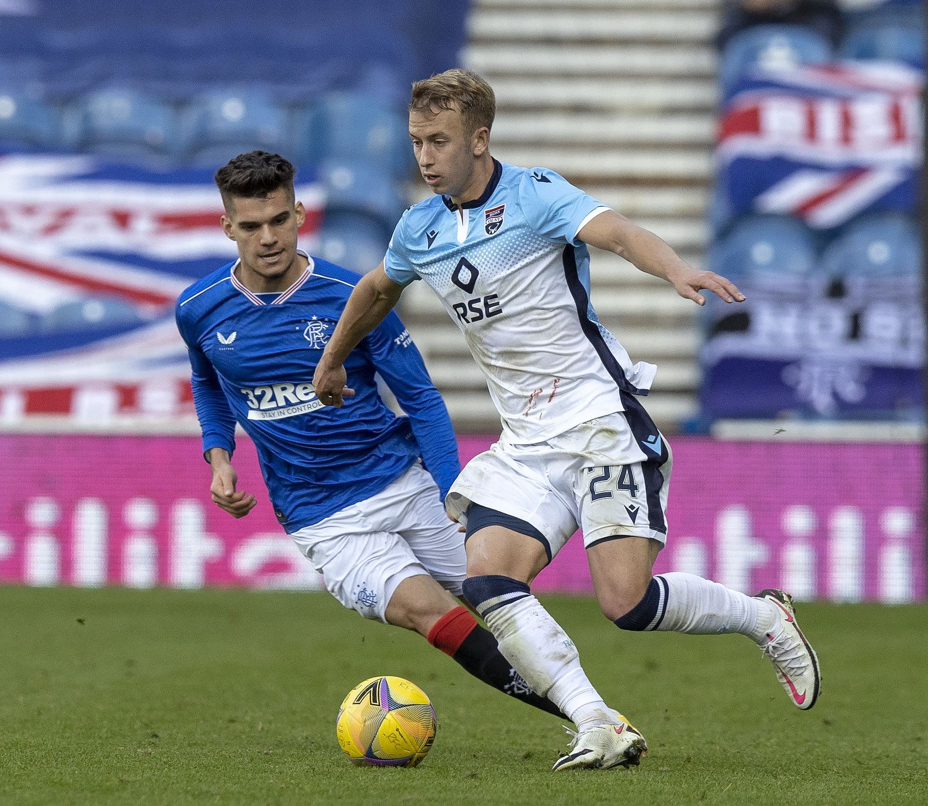 Harry Paton believes youth is no excuse for a lack of desire on the pitch. Picture: Ken Macpherson