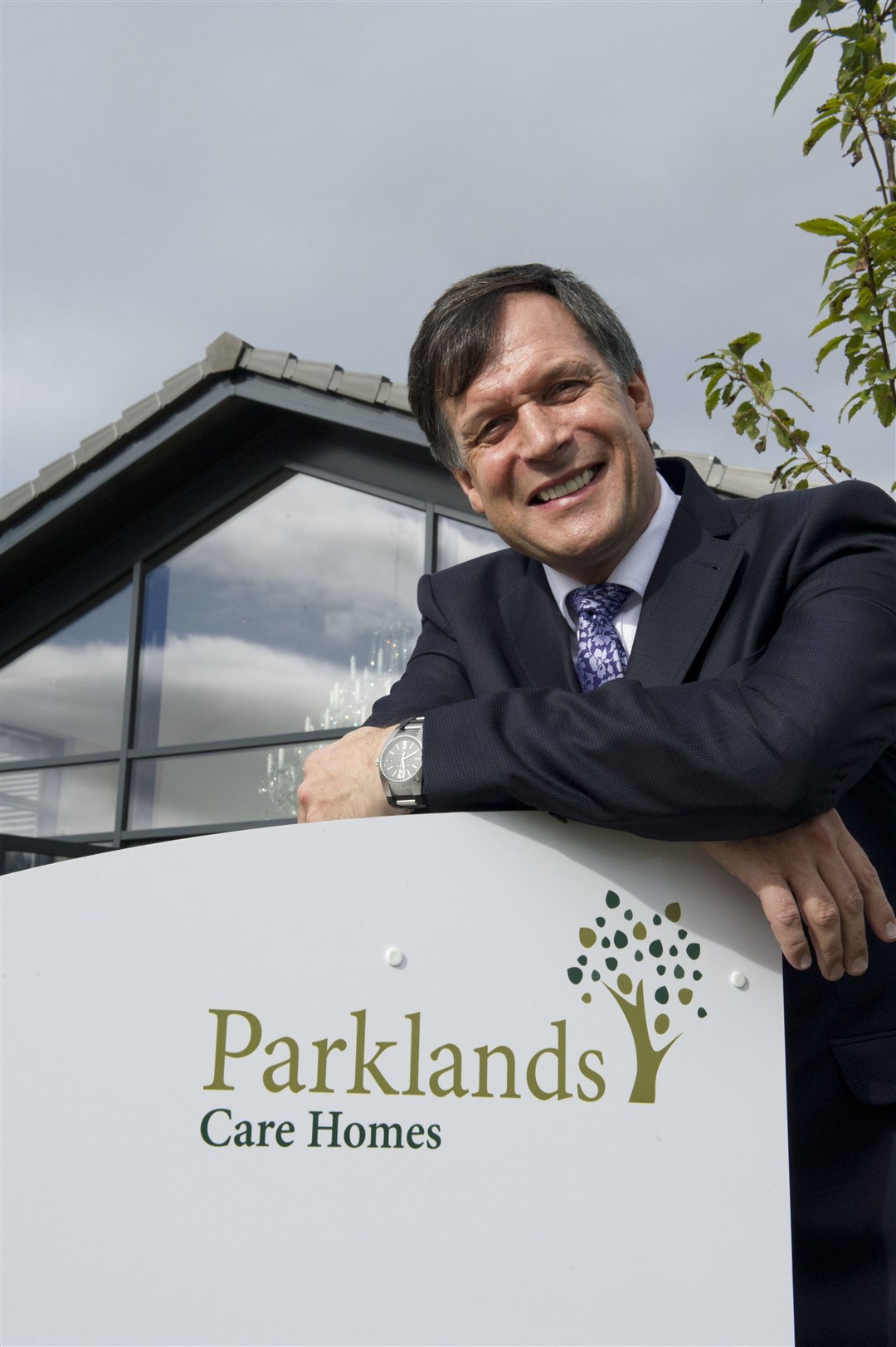 Ron Taylor, the founder and boss of Parklands Care Homes.