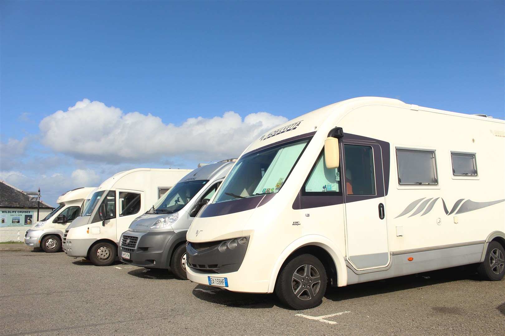 There are continued worries that campervanners will travel to the Highlands during the coronavirus outbreak.