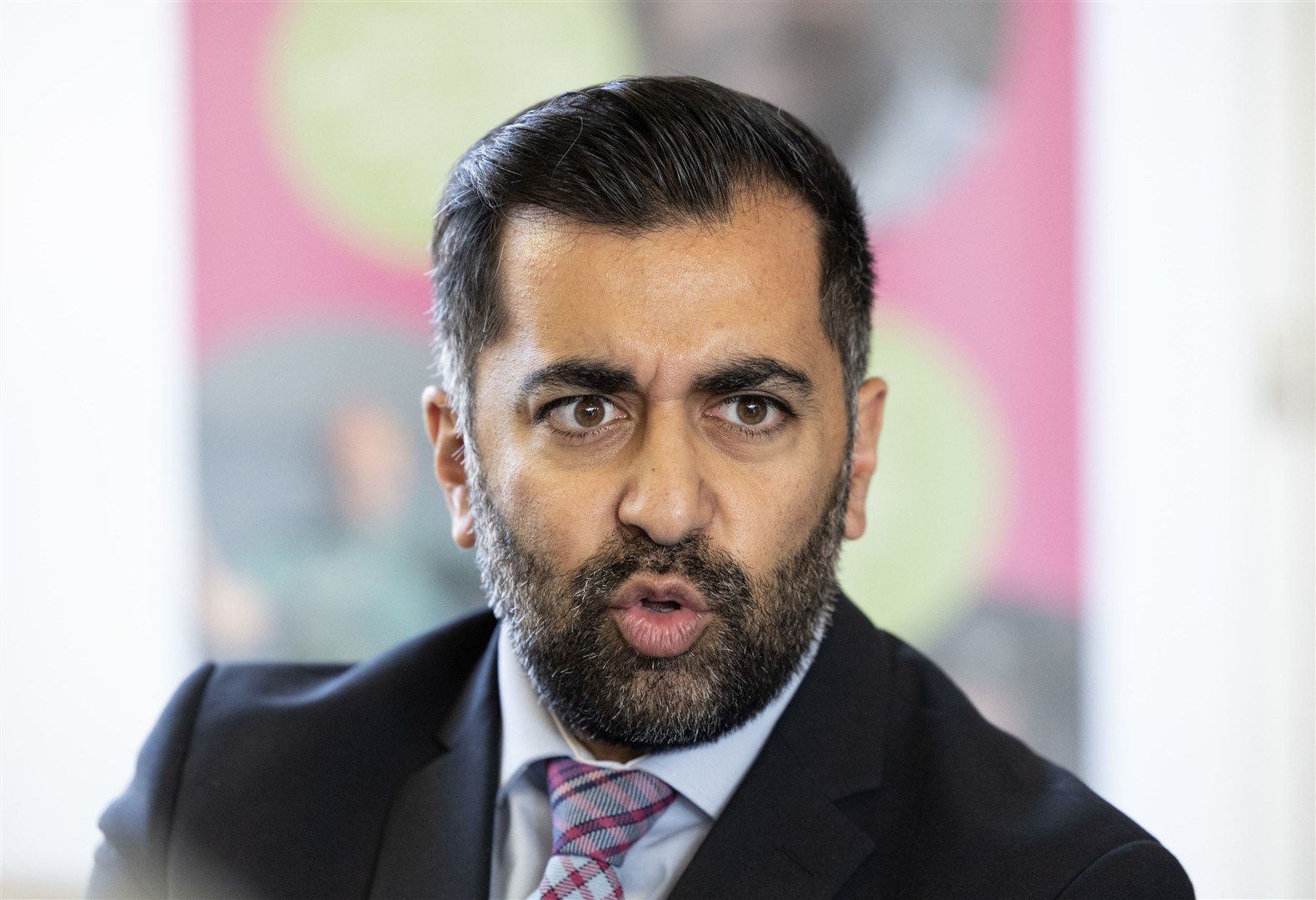 Humza Yousaf confirmed he would challenge the veto in April (Robert Perry/PA)