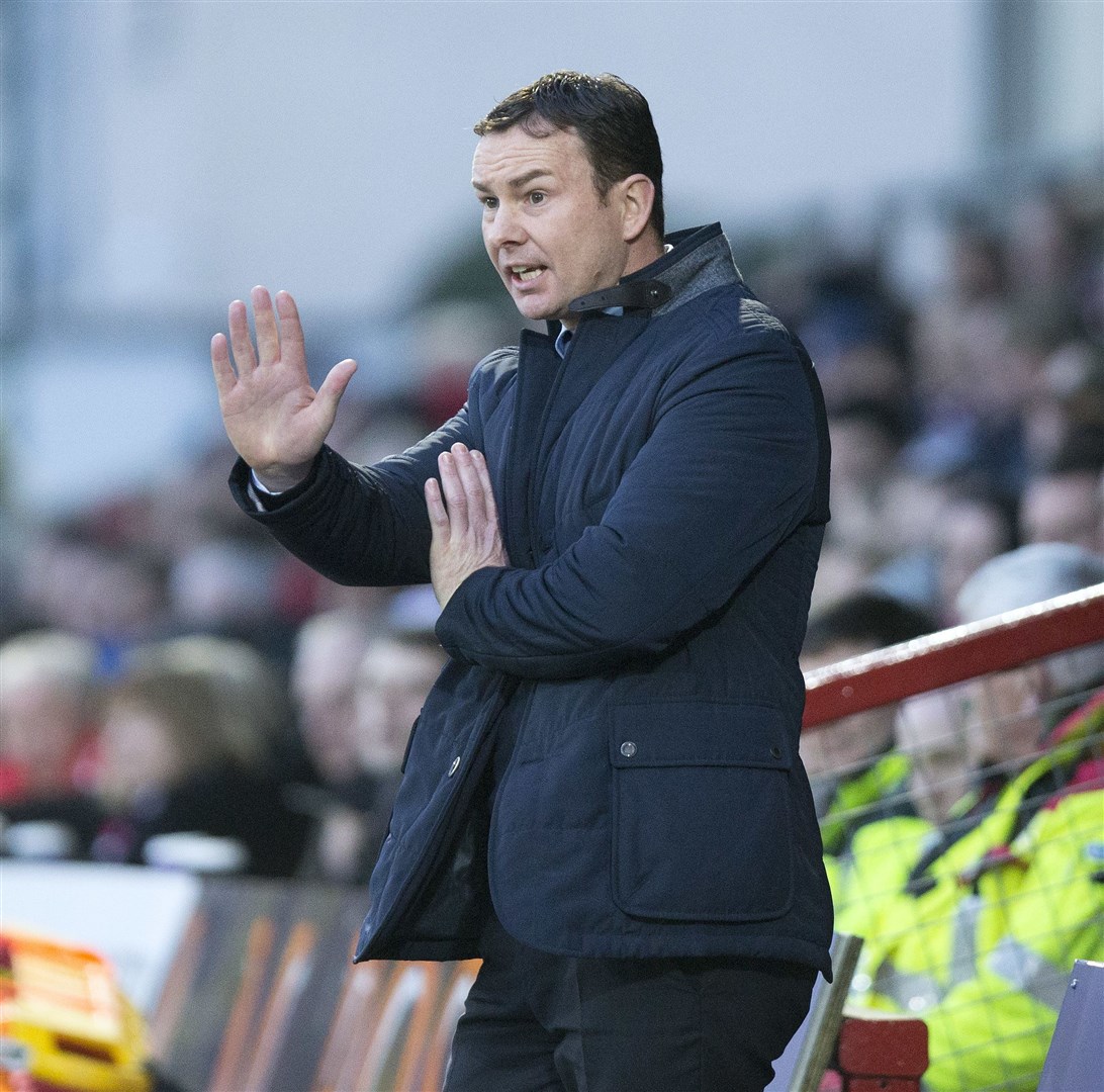 Former Ross County boss Derek Adams thinks the season either needs to be completed, or declared null and void. Picture: Ken Macpherson
