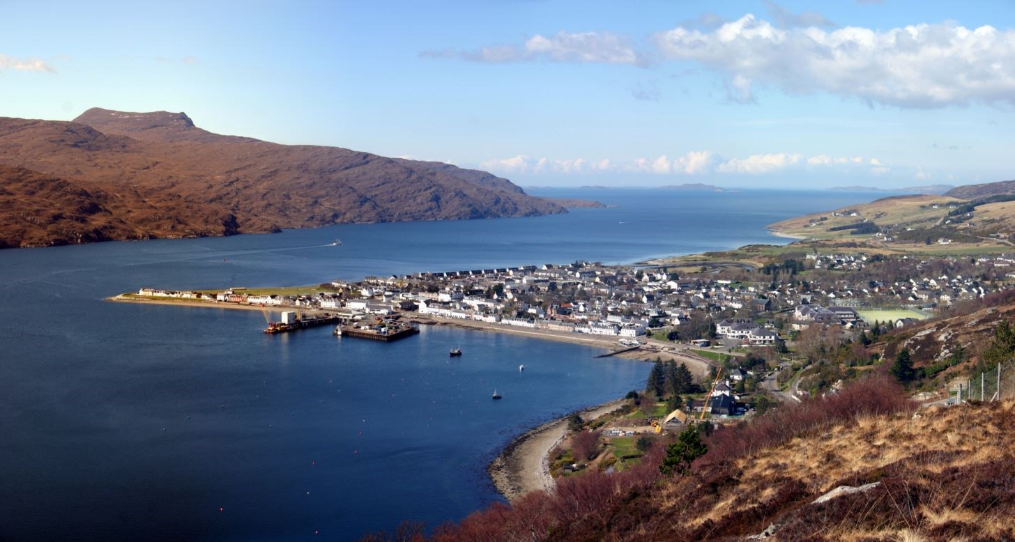Ullapool and Loch Broom from above Braes. Picture: Noel Hawkins