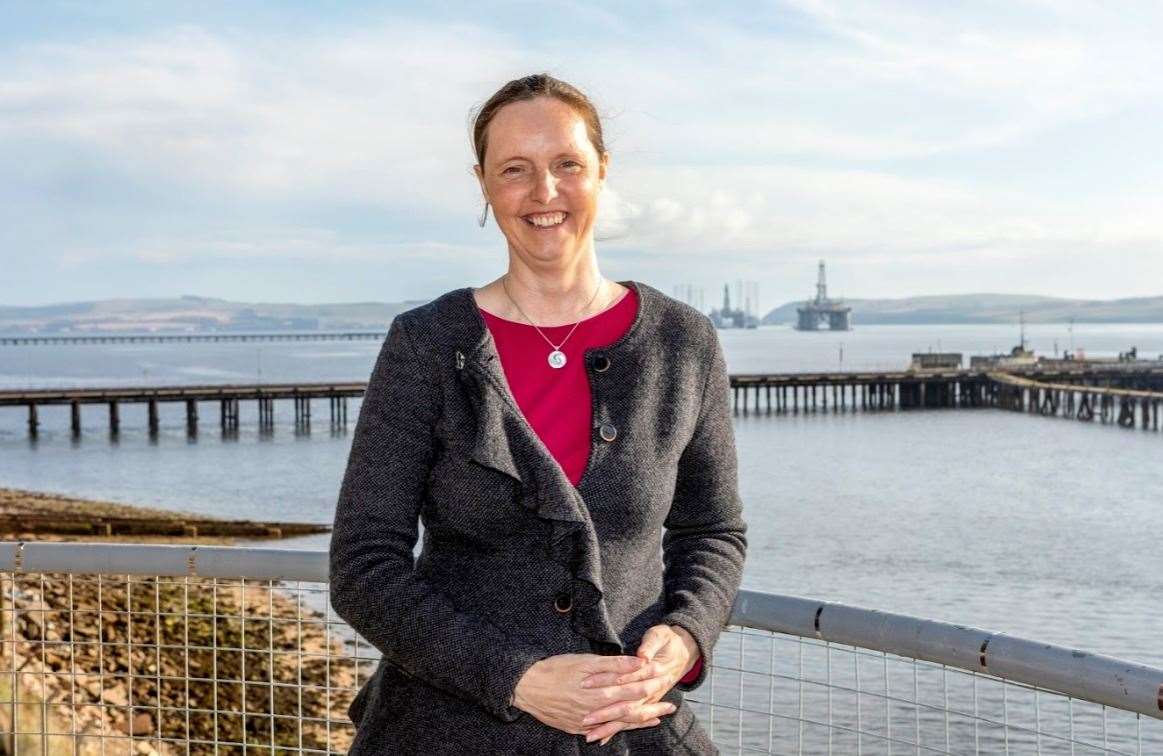 Joanne Allday, the strategic business development manager for Port of Cromarty Firth.