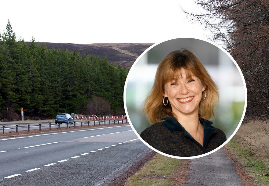 I struggled to keep the anger and disappointment out of my voice when talking about the 13 fatalities that occurred on the A9 between Perth and Inverness last year alone, said Nicky Marr (inset).