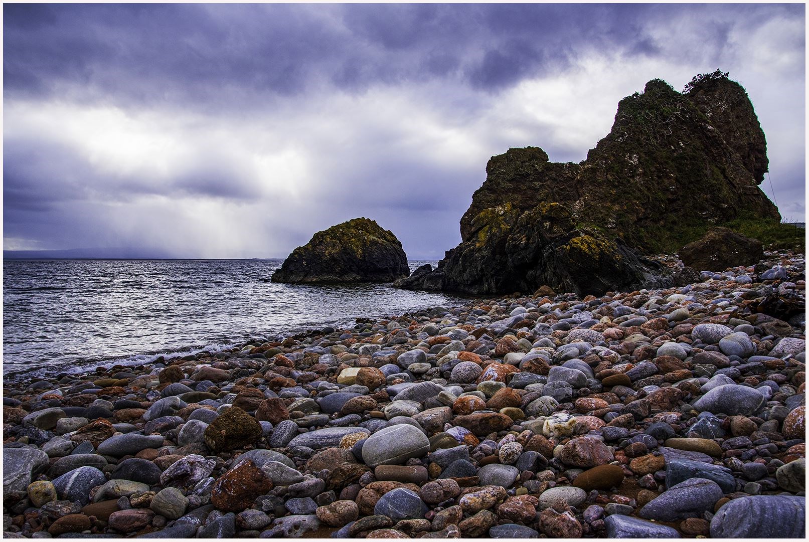 McFarquhar's Bed, a sea stack on a walk roughly 2 miles East of Cromarty. Picture: Linda Ross