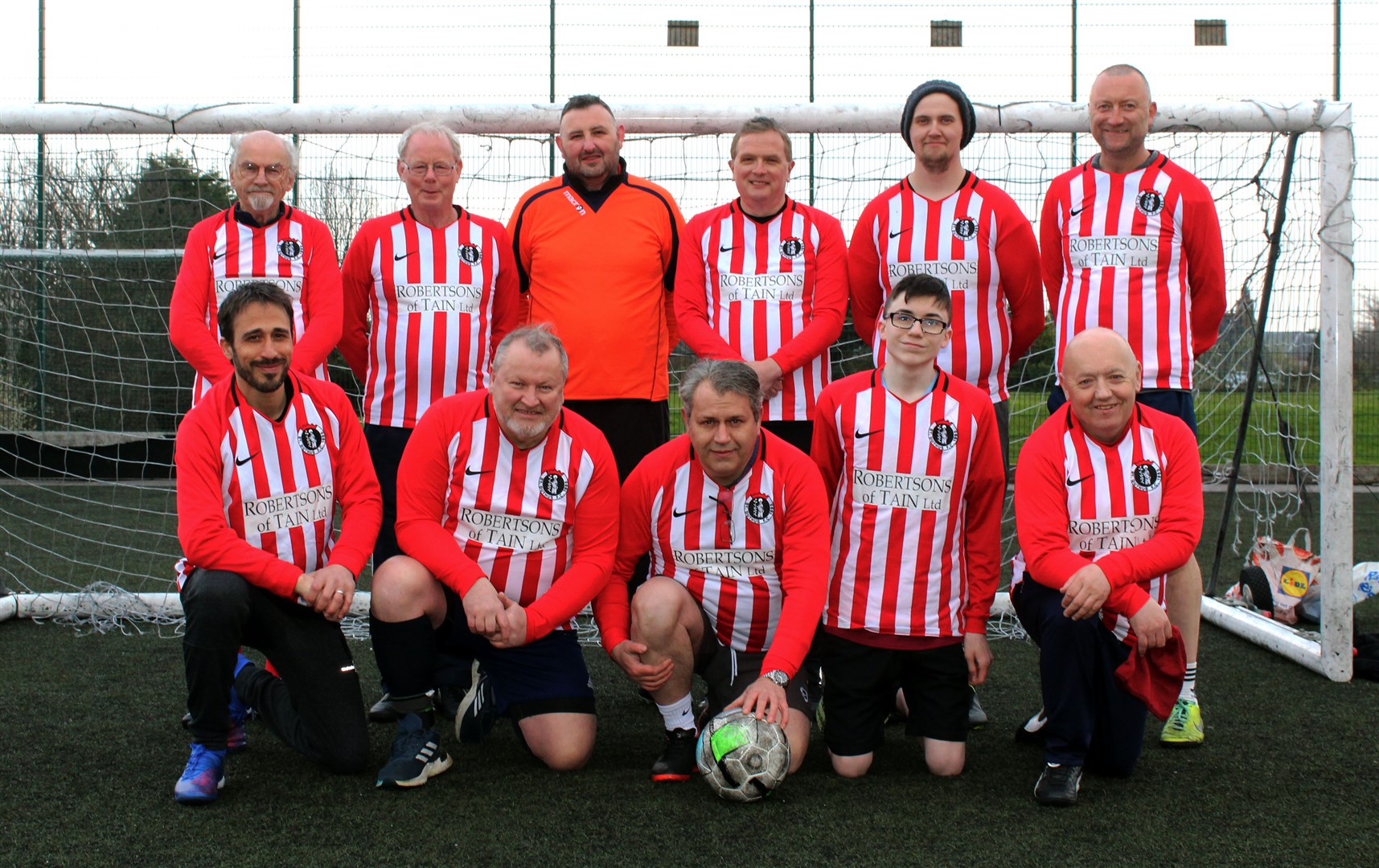 St Duthus walking football club members, who held their first formal meeting on April 15.
