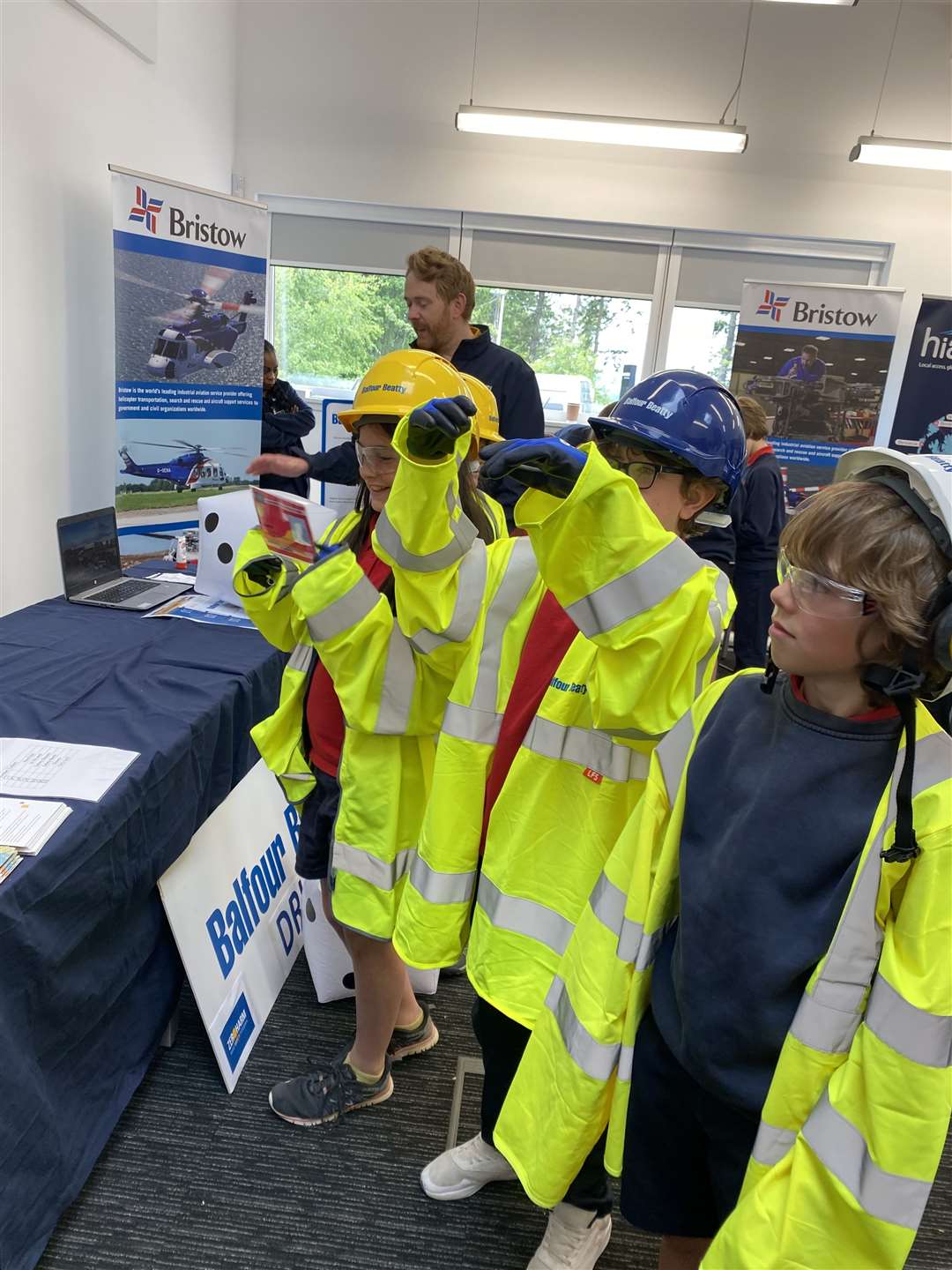 Youngsters taking part in SCDI’s Young Engineers and Science Clubs (YESC) Regional Celebration of STEM (Science, Technology, Engineering and Maths) at the Scottish School of Forestry.