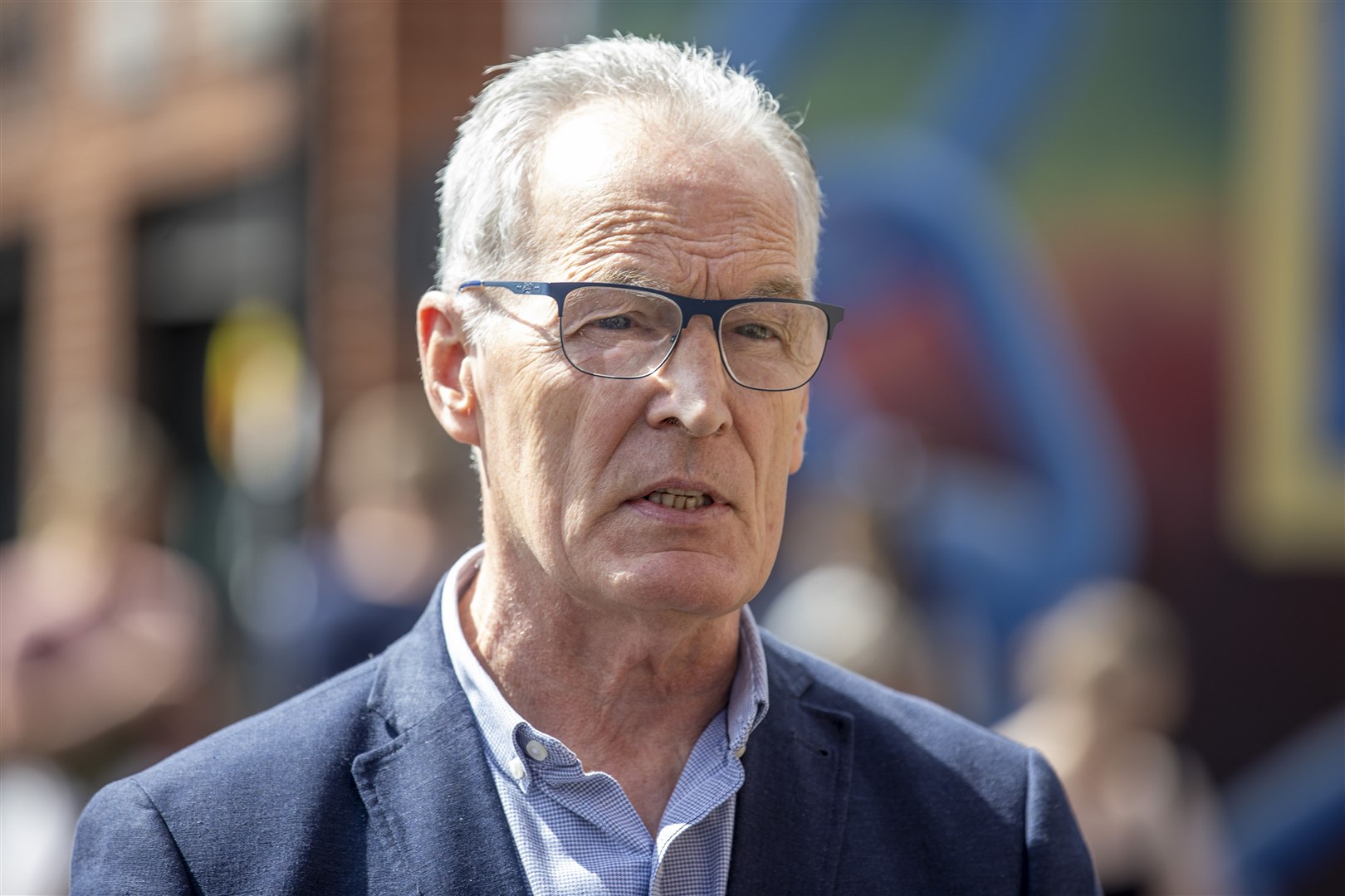 Sinn Fein MLA Gerry Kelly has denied his party threatened to withdraw support for policing (Liam McBurney/PA).