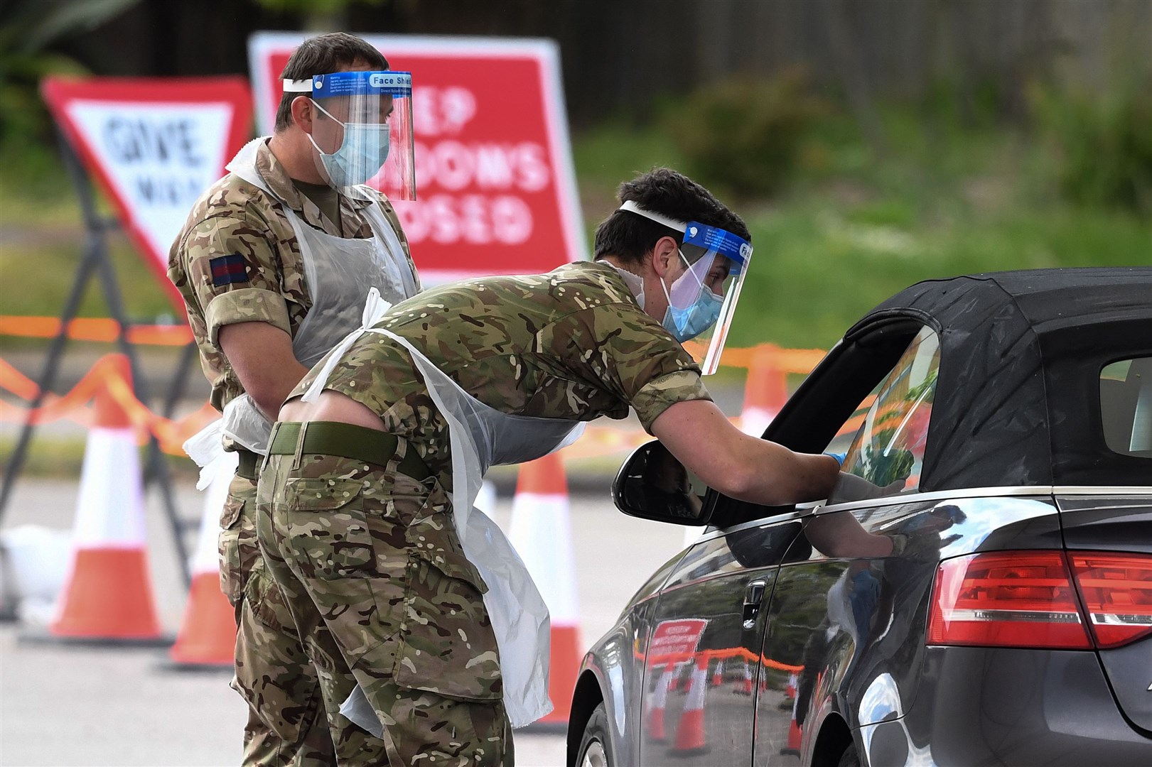 The Government confirmed in May that the insect repellent was being given to the Armed Forces to offer potential protection against coronavirus (Kirsty O’Connor/PA)