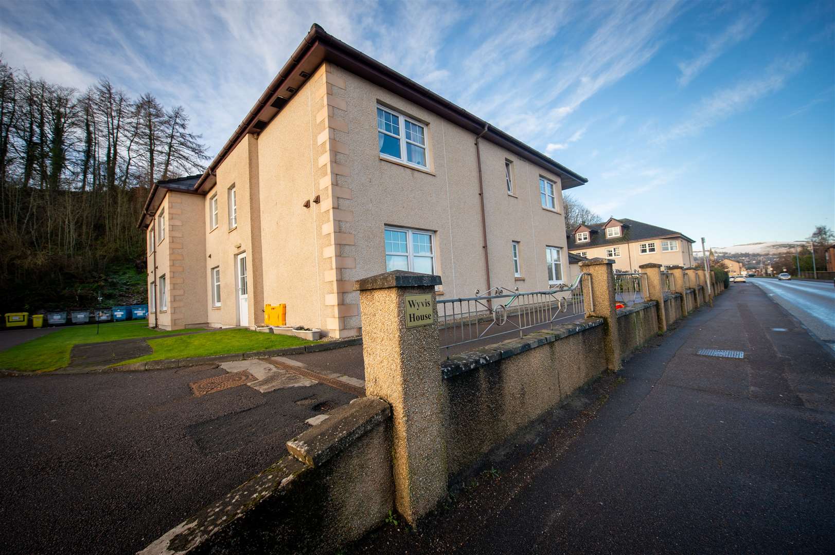 Wyvis House care home in Station Road, Dingwall.