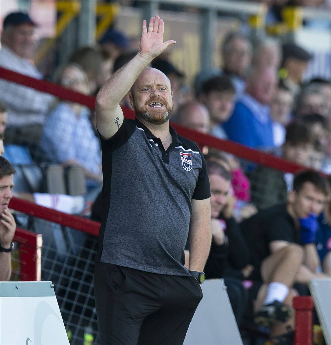 Ross County co-manager Steven Ferguson thinks Partick Thistle will prove to be a good test for his side tomorrow. Picture: Ken Macpherson