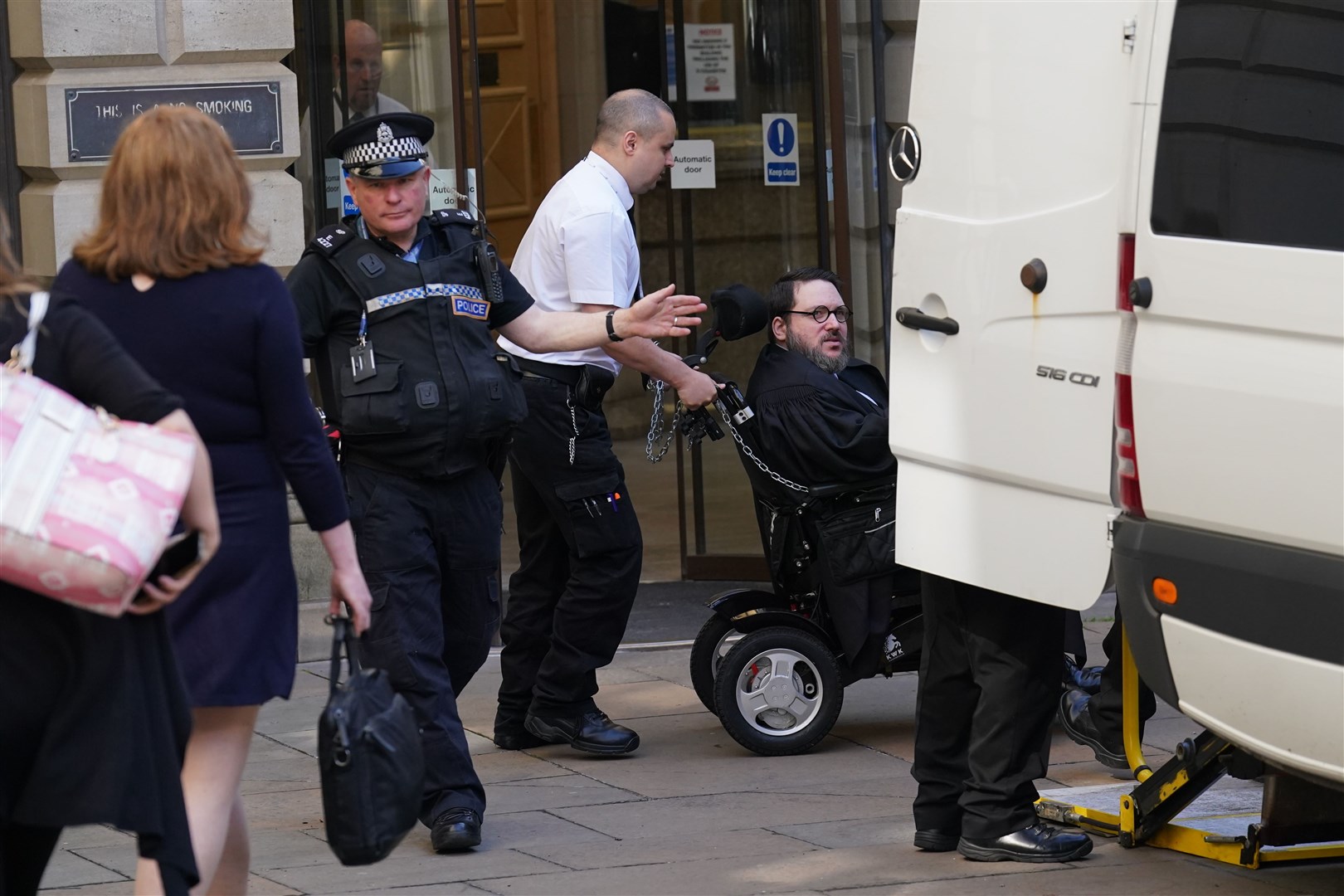 An application to discharge an extradition hearing for Nicholas Rossi has been rejected (Andrew Milligan/PA)