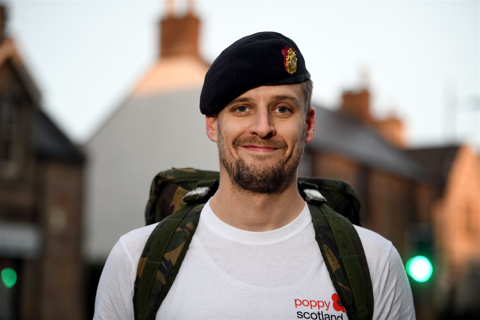 Chase Cooke: 'When I heard about the brutal vandalism of the war memorial in Edinburgh I just wondered what was the mindset of someone who would do that, and it was a red flag in my head.' Picture: James Mackenzie