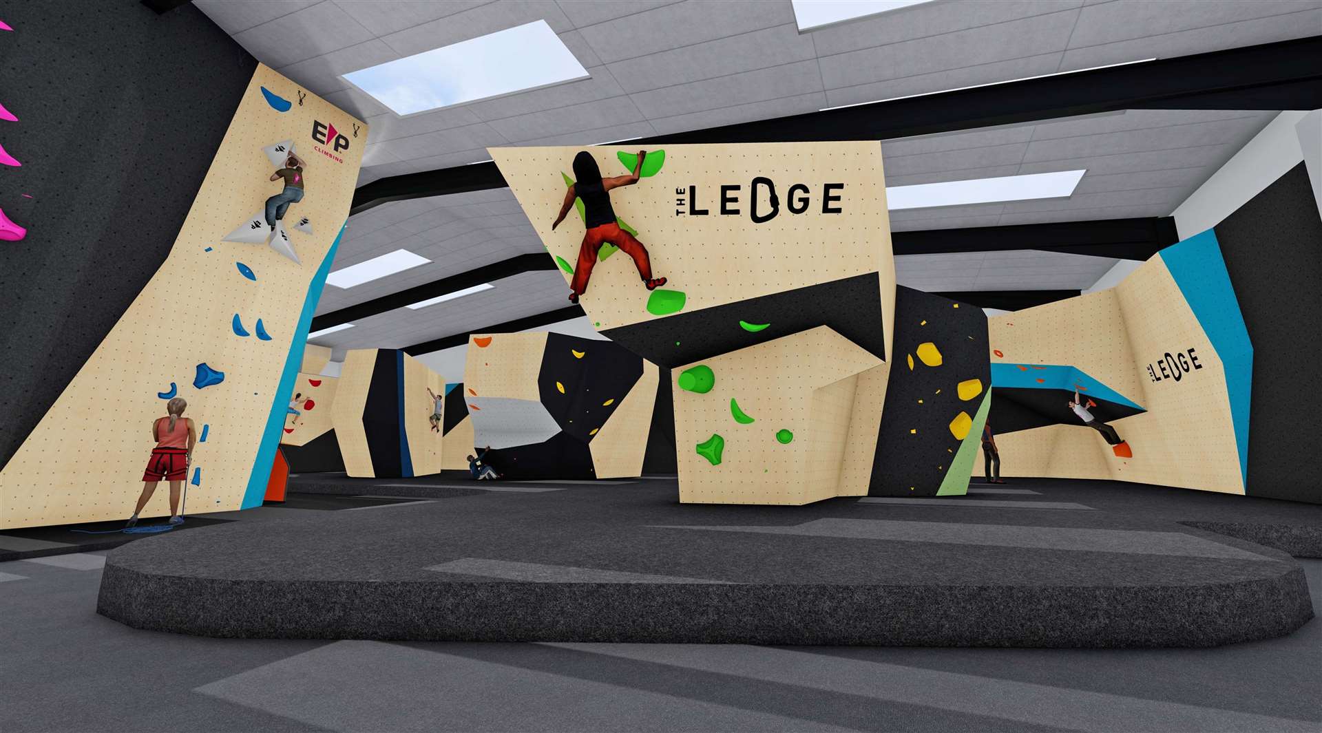 The Ledge climbing centre, which is being developed in Inverness, is set to become Scotland’s national bouldering centre of excellence.