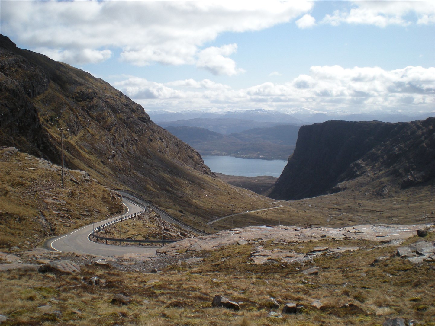 The notorious road to Applecross.
