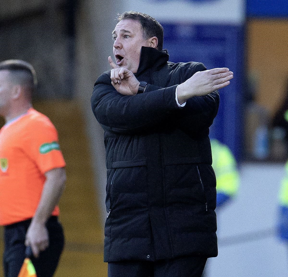 Malky Mackay says he understands the fans' frustration – but has urged them to keep backing the team. Picture: Ken Macpherson