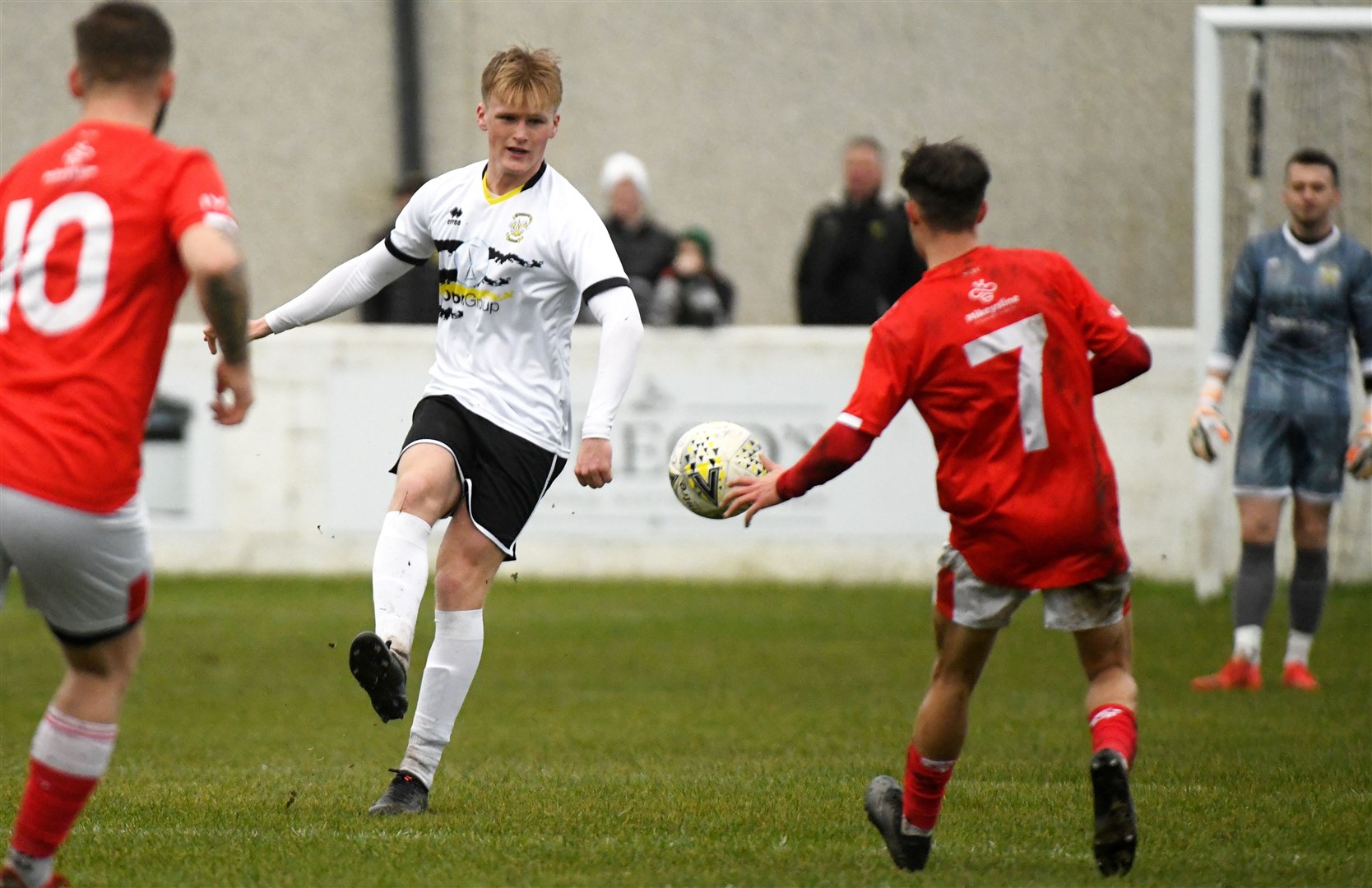 Andrew Macleod played against Nairn last season too in his time with Clachnacuddin. Picture: James Mackenzie