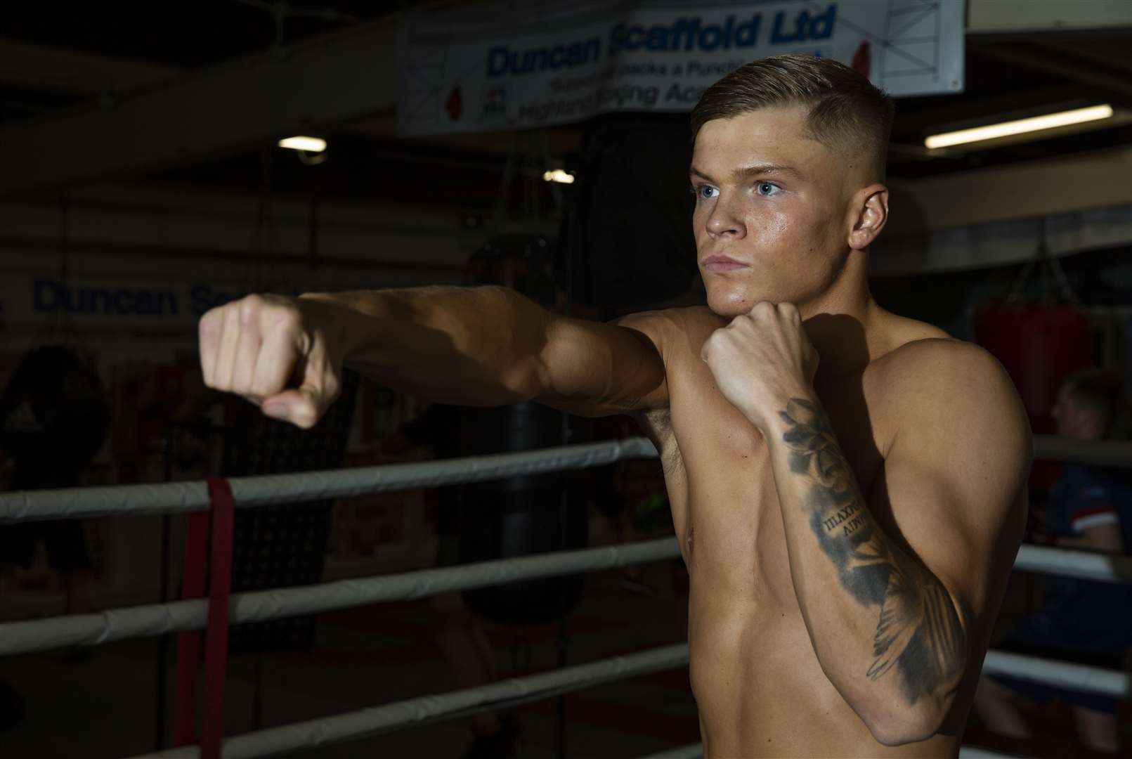 Ben Bartlett is gearing up for his return to Inverness as a professional boxer, headlining a show at the start of December. Picture: David Rothnie