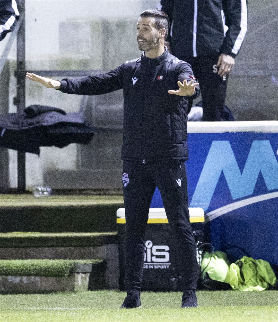 Picture - Ken Macpherson, Inverness. Betfred Cup Group stage. Elgin City(1) v Ross County(4). 10.11.20. Ross County manager Stuart Kettlewell.