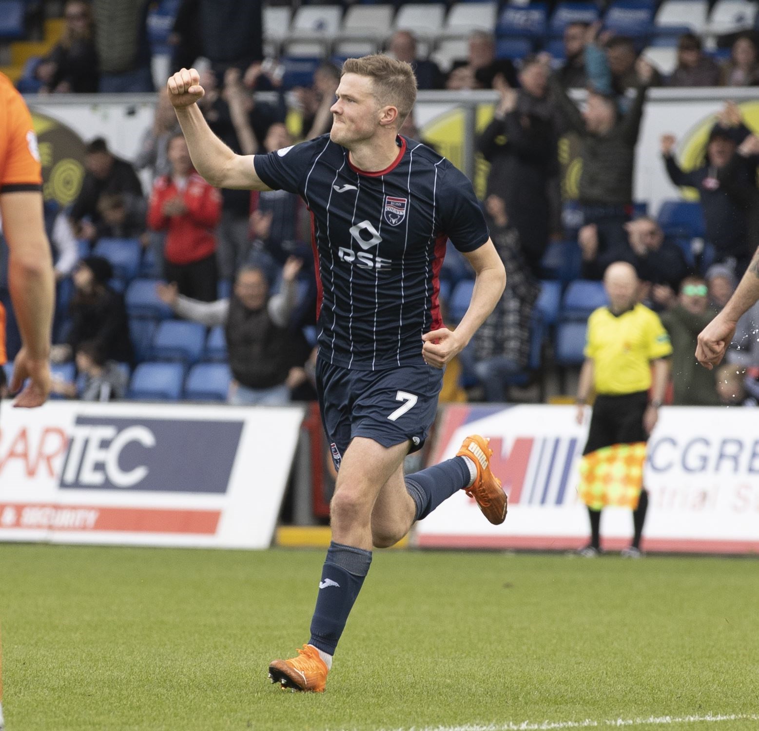 Blair Spittal will be leaving Ross County this summer when his contract expires. Picture: Ken Macpherson