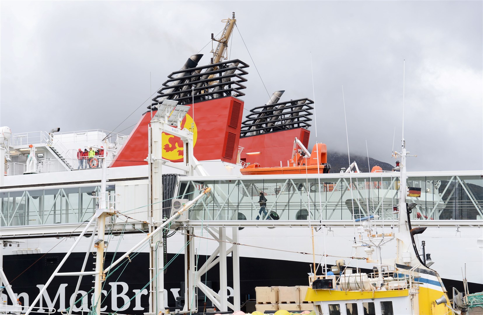 CalMac ferry sailings have been disrupted.