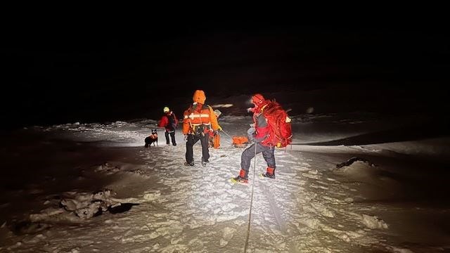 It was a long night for the Dundonnell Mountain Rescue Team. Picture: Dundonnell MRT.