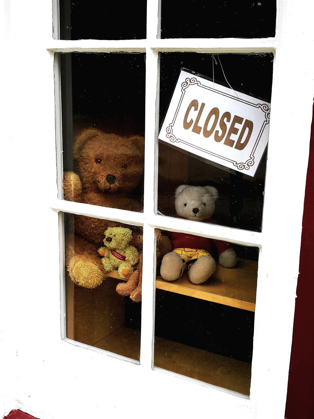 The Strathpeffer Museum of Childhood - closed because of Covid-19 but still seeking to cheer up kids.