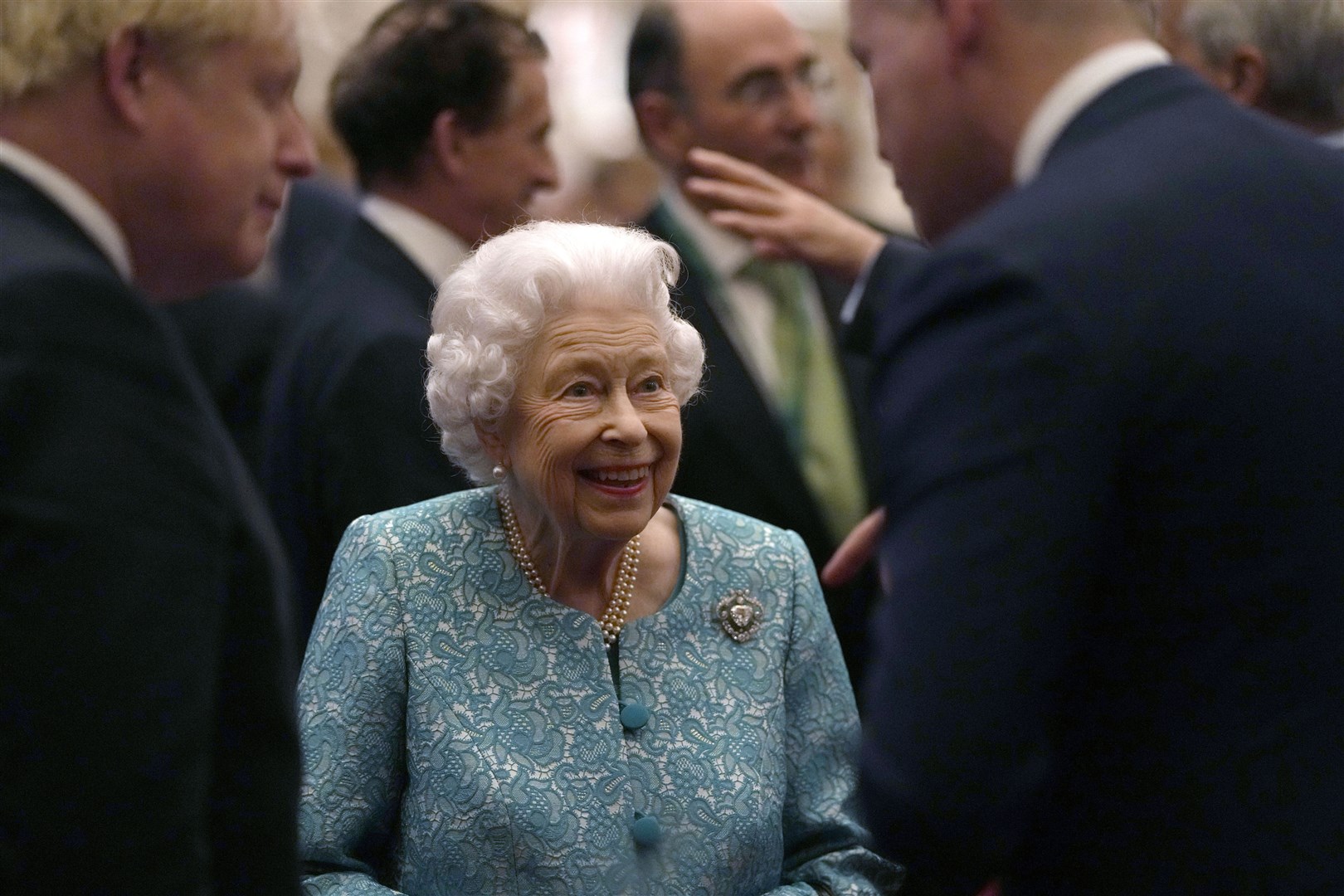 The Queen at a reception for business leaders on October 10 (Alastair Grant/PA)