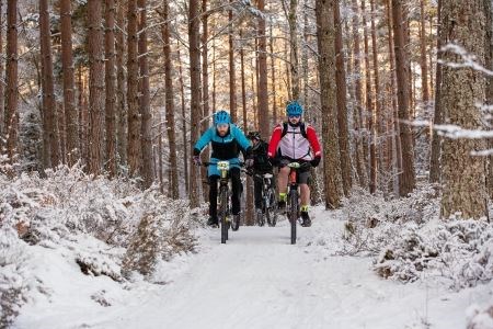 The Strathpuffer is a testing race for cyclists.