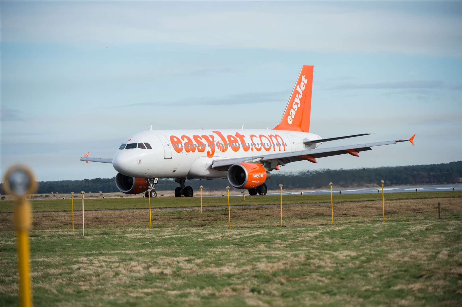 Together with other airlines, easyJet has axed several flights across its UK services in the last few months as air travel re-opened. Picture: Callum Mackay.