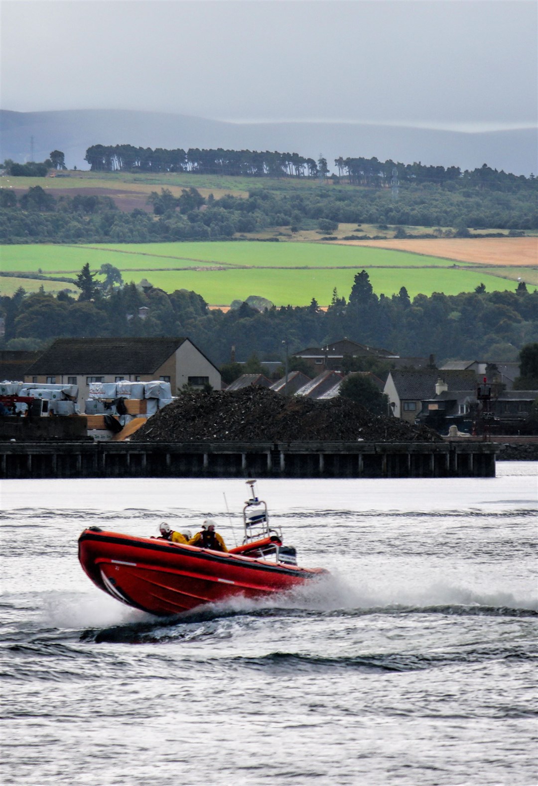 The Kessock lifeboat launched almost 50 times in 2023.