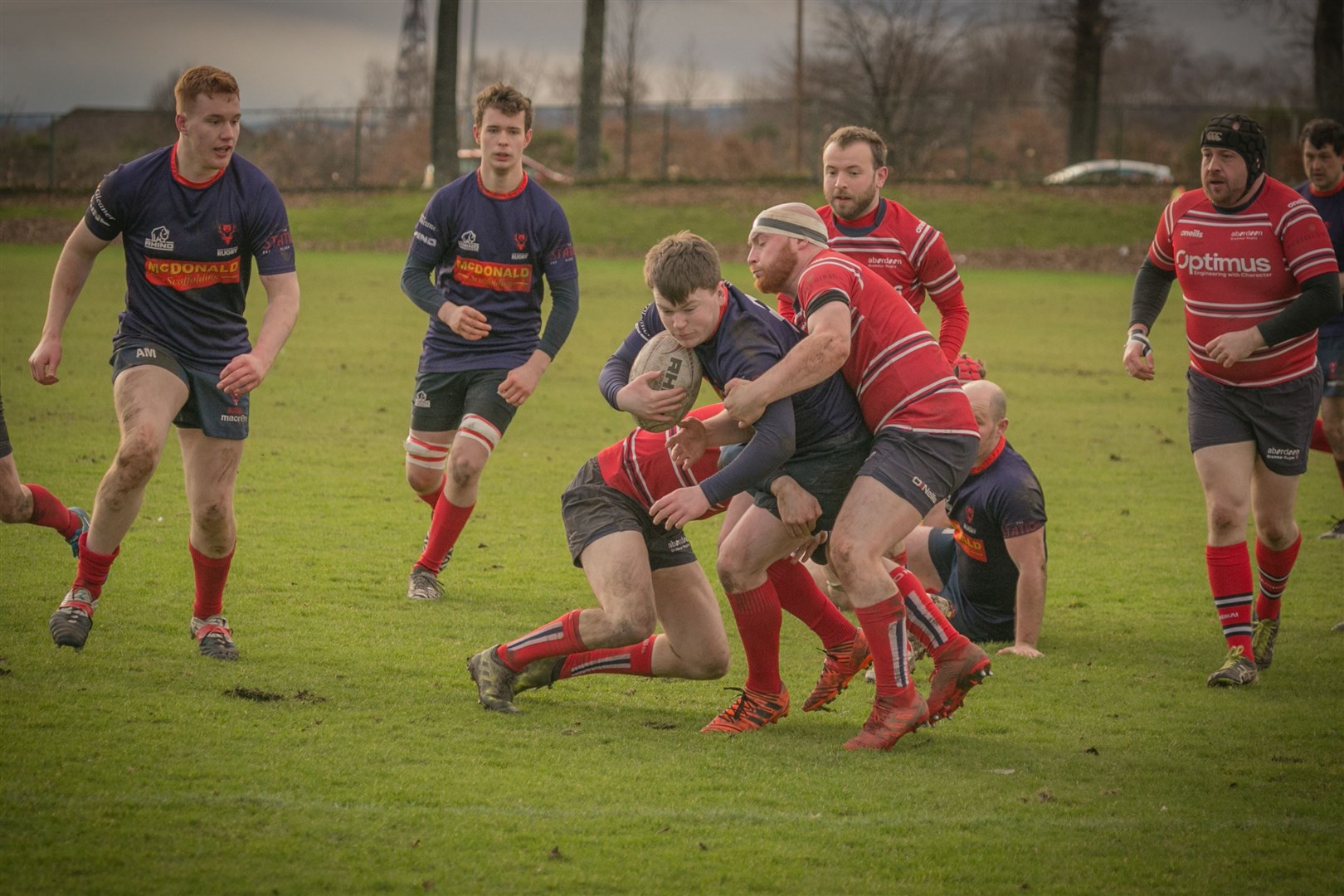 Dan Corr played for Ross Sutherland in their 33-12 win over Aberdeen. Picture: Peter Carson