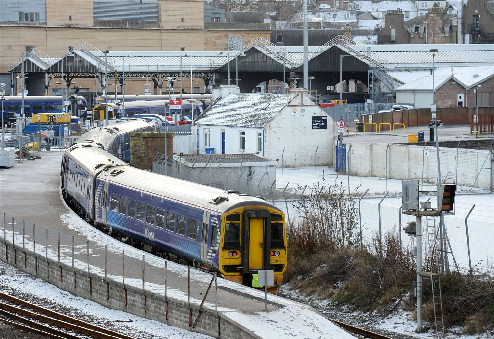 Rail passengers are being advised to check their journeys.