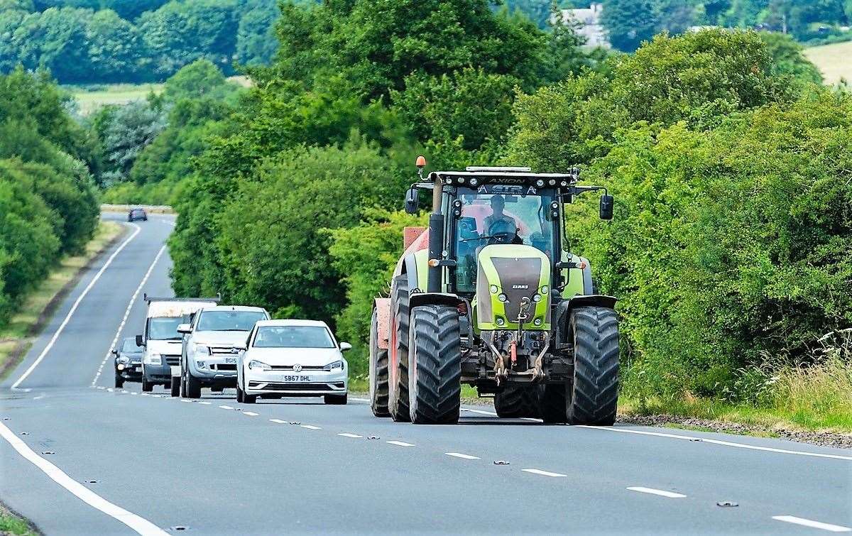 Drivers should be aware of the increase in agricultural vehicles on the road. Picture: iStock.com JohnFScott