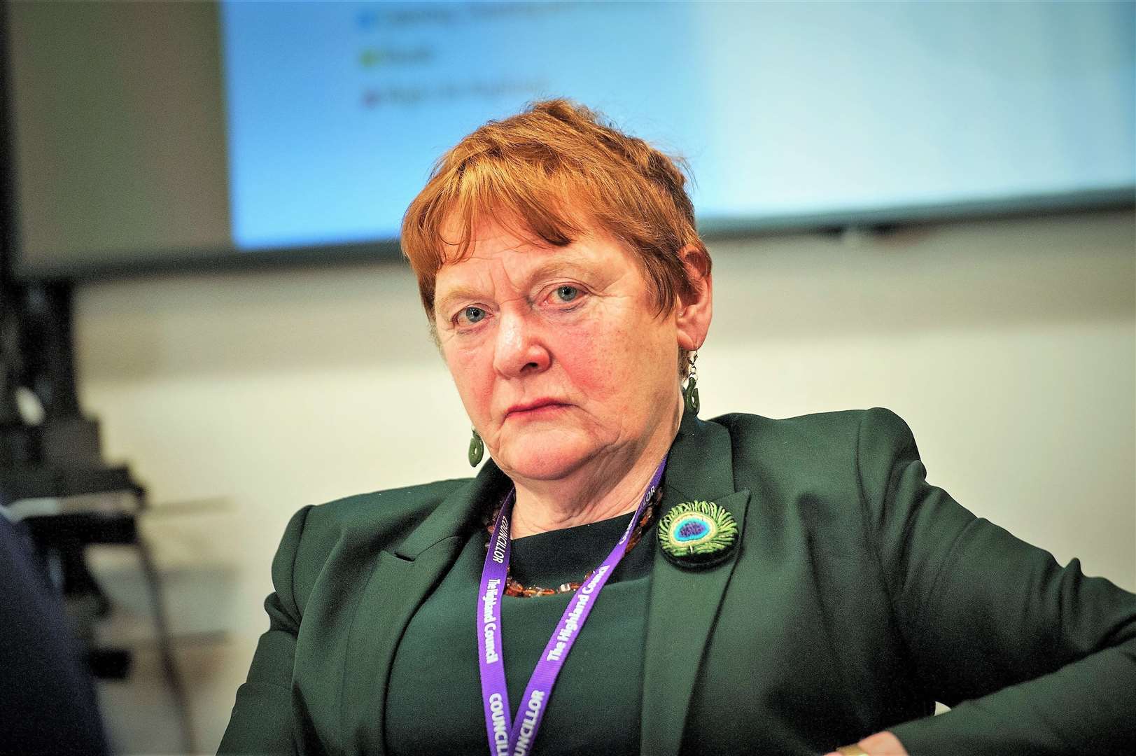 Council leader Margaret Davidson: 'Each percentage increase in council tax raises only £1.3 million of revenue, meaning that it would require an increase of some 30 per cent to close the gap, which we simply will not expect our communities to afford. This leaves us with no option but to reduce or cut core council services.'