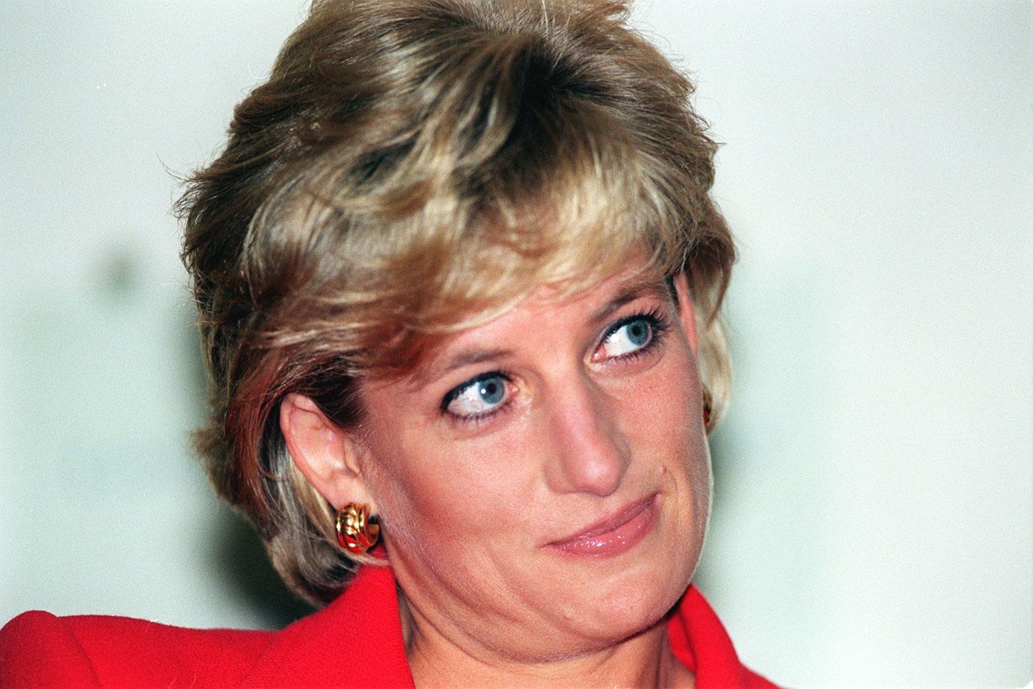 Diana, Princess of Wales during a visit to Aids charity London Lighthouse (PA)