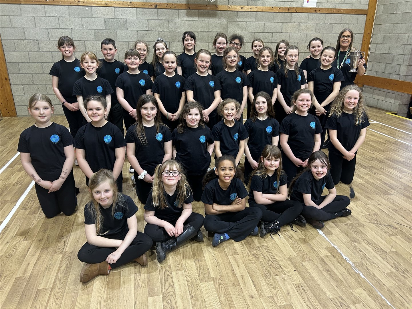 Craighill Primary's choir was once again on song at the musica festival, this time with their take on California Dreaming'. Picture courtesy of Craighill Primary.
