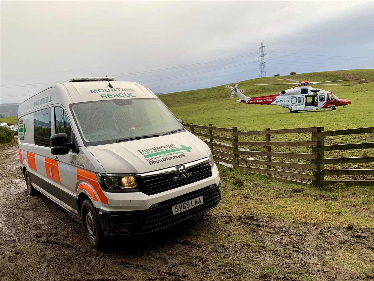 Dundonnell Mountain Rescue Team routinely work in partnership with police, coastguard and search and rescue helicopter teams, scouring vast areas.