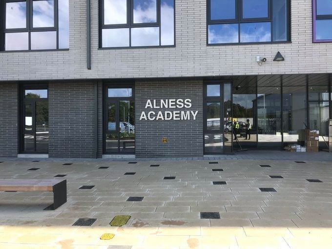 Alness Academy is facing a staff shortage.