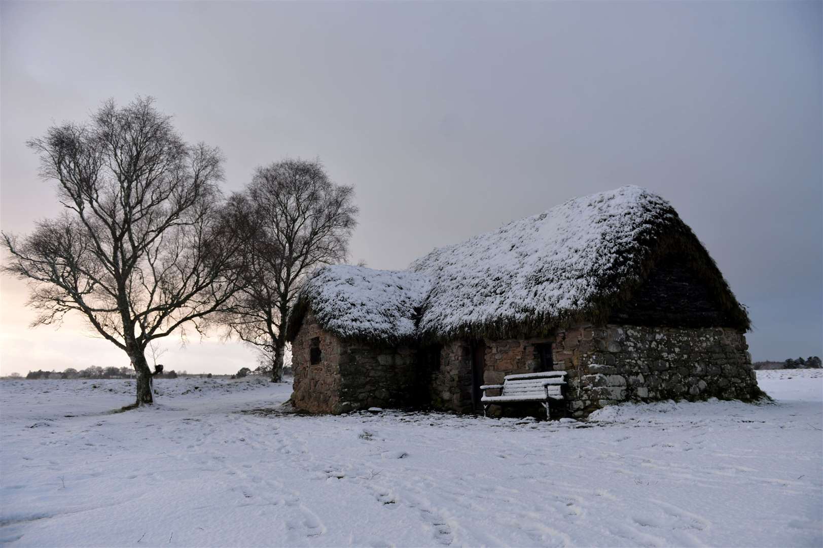 The snowfalls in Inverness provided scenic wintry scenes.