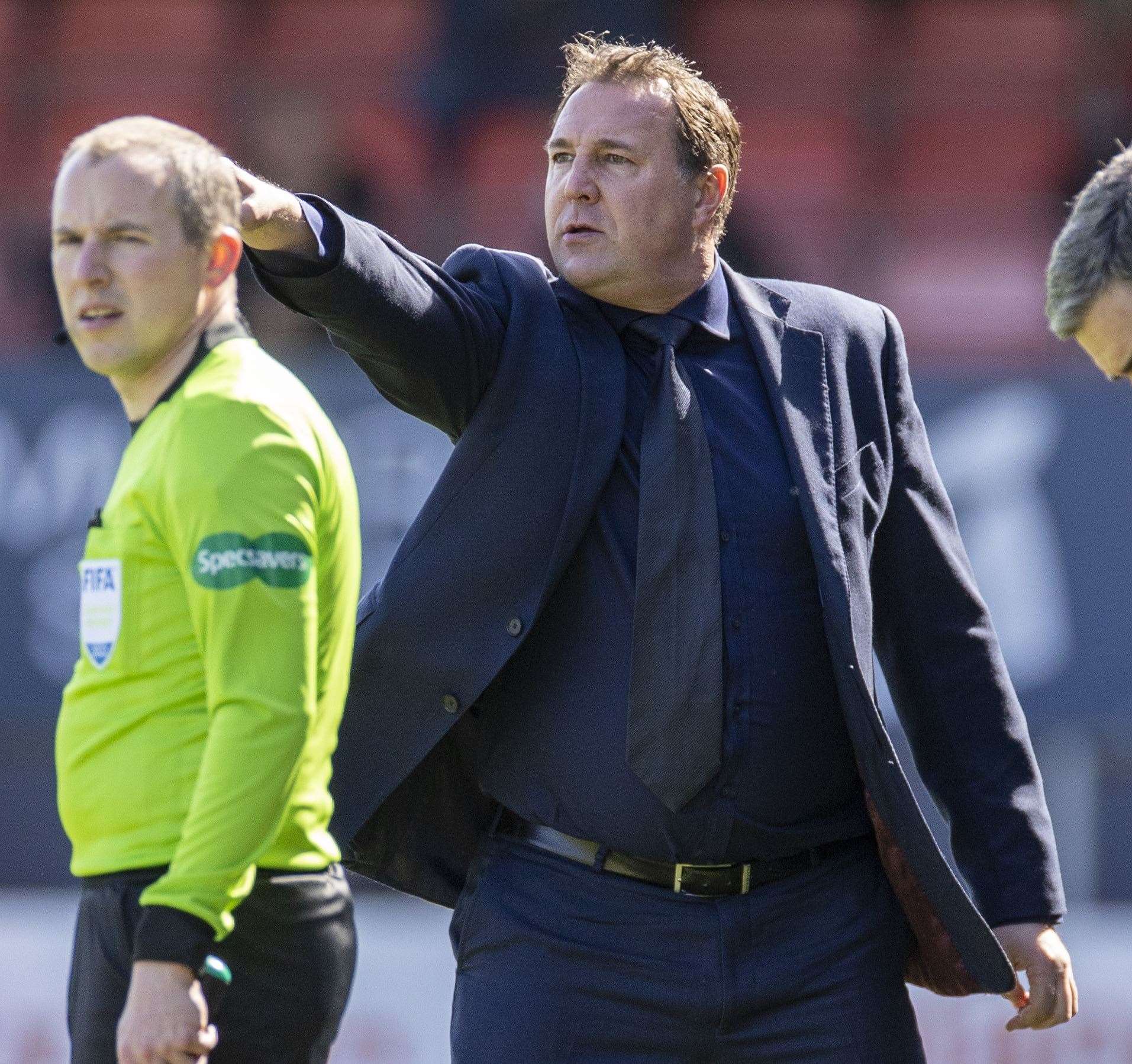 Malky Mackay does not think Rangers' upcoming cup finals will distract the Ibrox outfit. Picture: Ken Macpherson