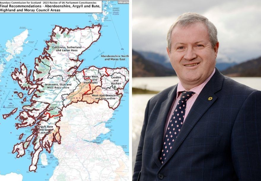 Boundary Changes and MP Ian Blackford.