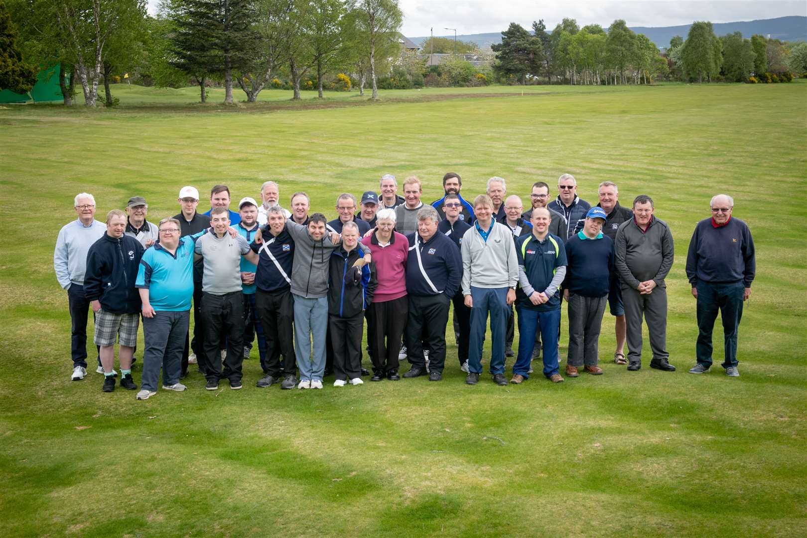 Scottish Learning Disabilities Open at Muir of Ord Golf Club.
