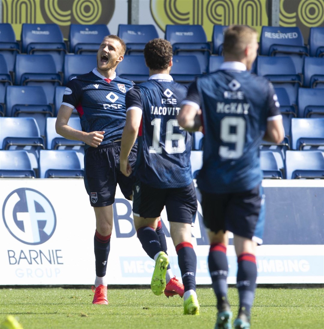 Donaldson has built up a solid partnership with Alex Iacovitti in the heart of Ross County's defence.